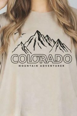 Y2K Aesthetic Colorado Mountain Unisex T-Shirt - Coquette & Grunge Style Fashion