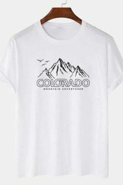 Y2K Aesthetic Colorado Mountain Unisex T-Shirt - Coquette & Grunge Style Fashion