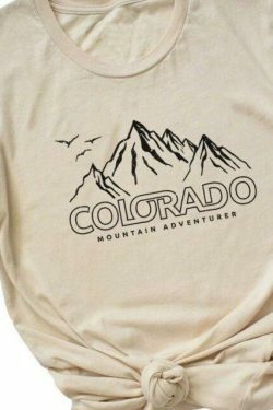 Y2K Aesthetic Colorado Mountain Unisex T-Shirt - Coquette & Grunge Style Fashion