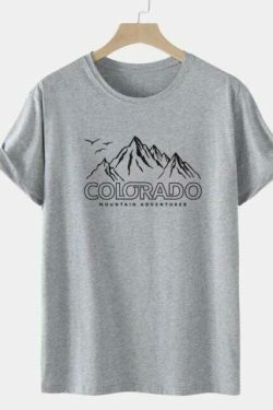 Y2K Aesthetic Colorado Mountain Unisex T-Shirt - Coquette & Grunge Style Fashion