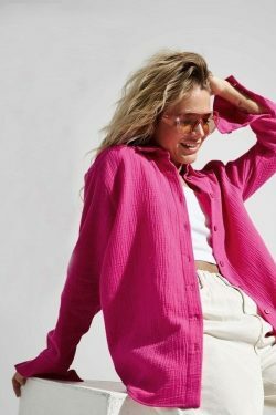 Y2K Aesthetic Coquette Loose Shirt - Grunge Style Cargo Skirt & Pastel Goth Fashion