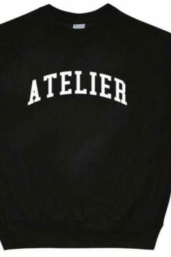 Y2K Aesthetic Coquette Style 'Atelier' Sweatshirt by AFFICIAL x CHAMPION