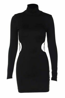 Y2K Aesthetic Coquette Style Backless Mini Dress for Women - More Time To Shine