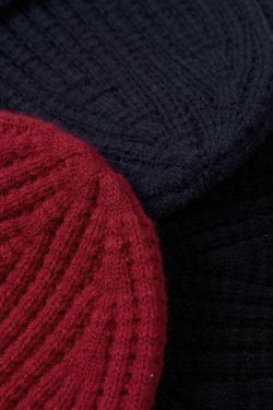 Y2K Aesthetic Coquette Style Beanie Hat for Women - Grunge, Pastel Goth, and Old Money Fashion