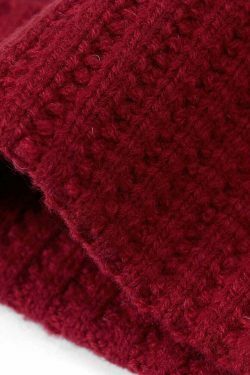 Y2K Aesthetic Coquette Style Beanie Hat for Women - Grunge, Pastel Goth, and Old Money Fashion