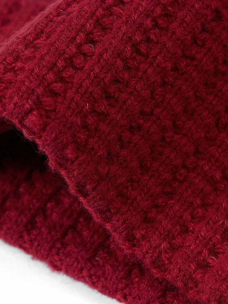 Y2K Aesthetic Coquette Style Beanie Hat for Women - Grunge, Pastel Goth, and Old Money Fashion Y2K Aesthetic Coquette Style Beanie Hat for Women - Grunge, Pastel Goth, and Old Money Fashion