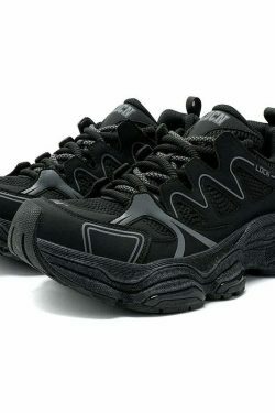 Y2K Aesthetic Coquette Style Cargo Skirt & Hoodie Set - LAZXXDCN 'LDCN' Classic Sneakers