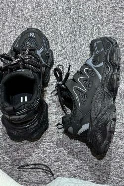 Y2K Aesthetic Coquette Style Cargo Skirt & Hoodie Set - LAZXXDCN 'LDCN' Classic Sneakers