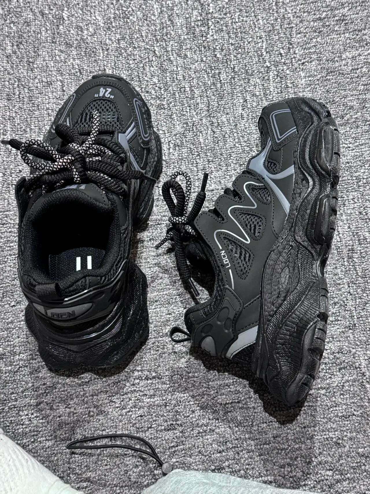 Y2K Aesthetic Coquette Style Cargo Skirt & Hoodie Set - LAZXXDCN 'LDCN' Classic Sneakers