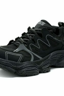 Y2K Aesthetic Coquette Style Cargo Skirt & Hoodie Set - LAZXXDCN 'LDCN' Classic Sneakers