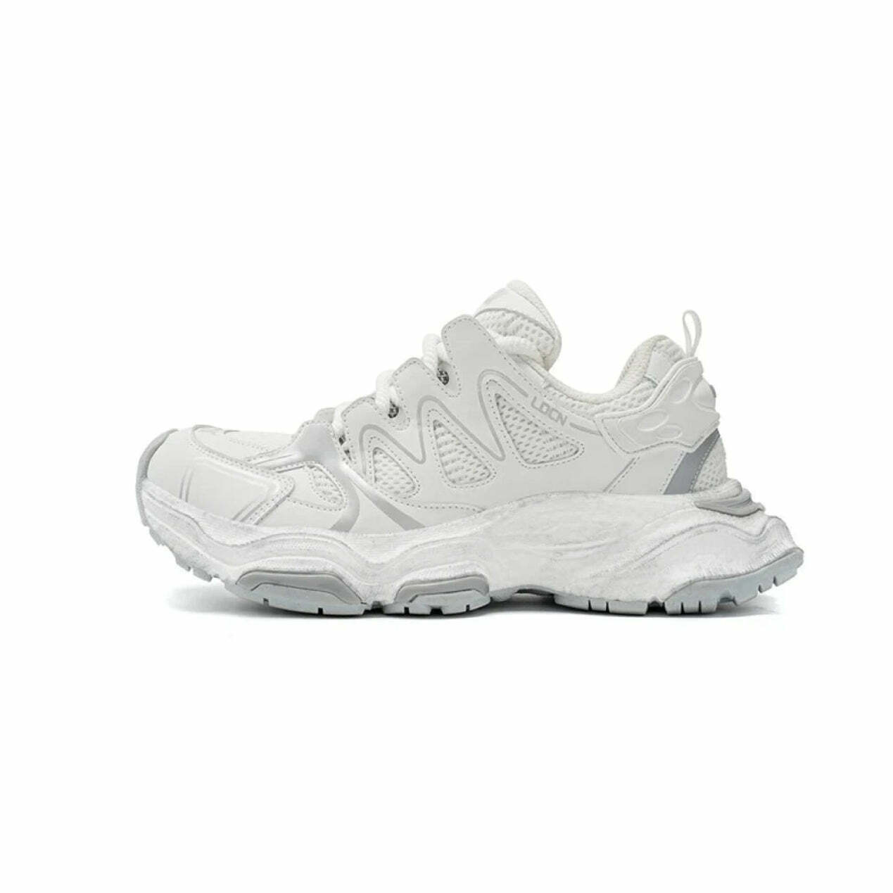 Y2K Aesthetic Coquette Style Cargo Skirt & Hoodie Set - LAZXXDCN 'LDCN' Classic Sneakers