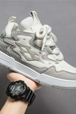 Y2K Aesthetic Coquette Style Cargo Skirt & Hoodie Set with BTHS Lo-Phat Sneakers