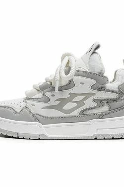 Y2K Aesthetic Coquette Style Cargo Skirt & Hoodie Set with BTHS Lo-Phat Sneakers