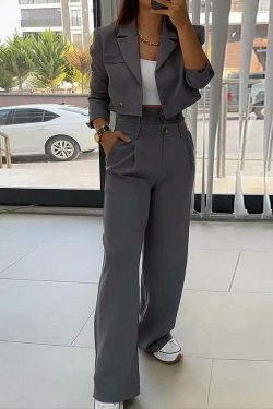 Y2K Aesthetic Coquette Style Cargo Skirt & Pant Suit Set - Grunge Fashion Women's Outfit