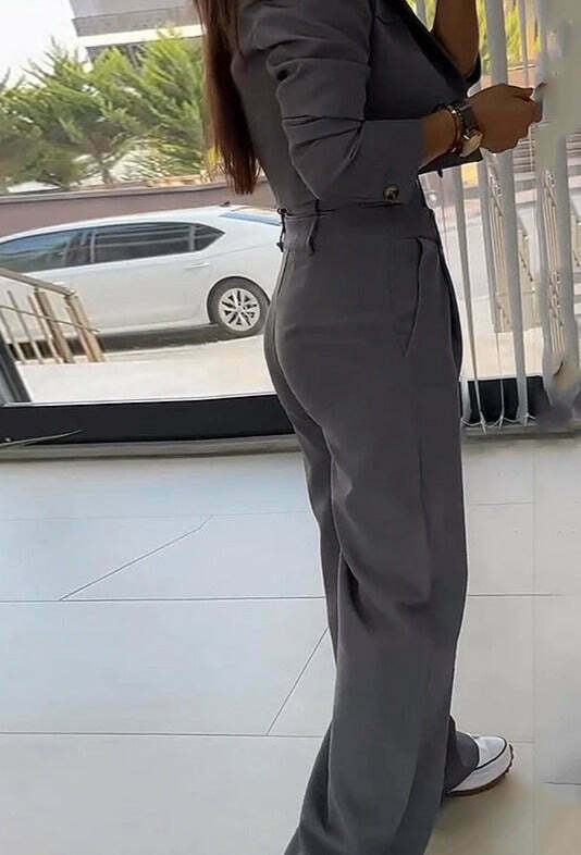 Y2K Aesthetic Coquette Style Cargo Skirt & Pant Suit Set - Grunge Fashion Women's Outfit