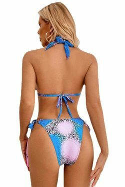 Y2K Aesthetic Coquette Style Cargo Skirt - Grunge Fashion Gather Open-Back Split Swimsuit