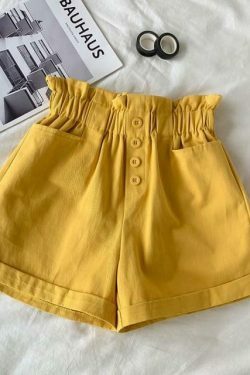 Y2K Aesthetic Coquette Style Cargo Skirt - Grunge Fashion Women's Elegant Cotton Shorts