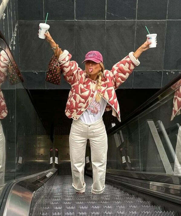 Y2K Aesthetic Coquette Style Cargo Skirt - Trendy Printed Cotton Short Jacket Y2K Aesthetic Coquette Style Cargo Skirt - Trendy Printed Cotton Short Jacket