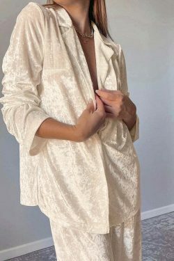 Y2K Aesthetic Coquette Style Cargo Skirt and Hoodie Set for Women - Grunge Fashion Long Sleeves