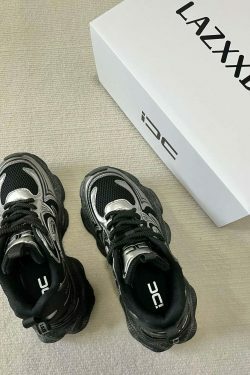 Y2K Aesthetic Coquette Style Cargo Skirt Hoodie - Grunge Goth Fashion LAZXXDCN iDC Sneakers