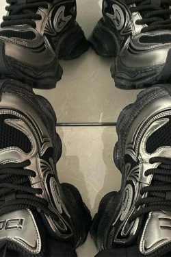 Y2K Aesthetic Coquette Style Cargo Skirt Hoodie - Grunge Goth Fashion LAZXXDCN iDC Sneakers