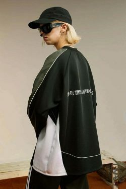 Y2K Aesthetic Coquette Style Cargo Skirt Hoodie - Vintage Sweater Vest