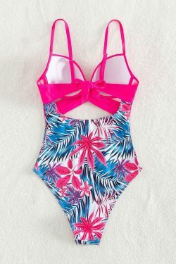 Y2K Aesthetic Coquette Style Cargo Skirt Swimsuit - Grunge Goth Fashion for Women