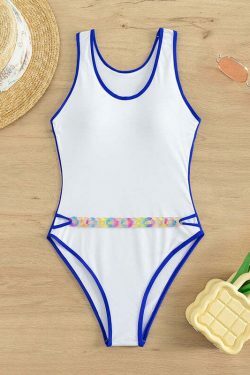 Y2K Aesthetic Coquette Style Cargo Skirt Swimsuit Bikini