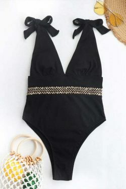 Y2K Aesthetic Coquette Style Cargo Skirt Swimsuit for Women