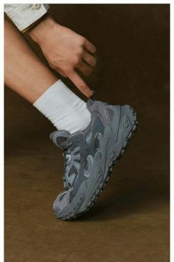 Y2K Aesthetic Coquette Style Cargo Skirt with Xtep Chinoiserie Sneakers