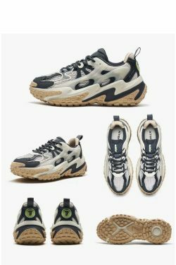 Y2K Aesthetic Coquette Style Cargo Skirt with Xtep Chinoiserie Sneakers