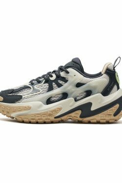 Y2K Aesthetic Coquette Style Cargo Skirt with Xtep Chinoiserie Sneakers