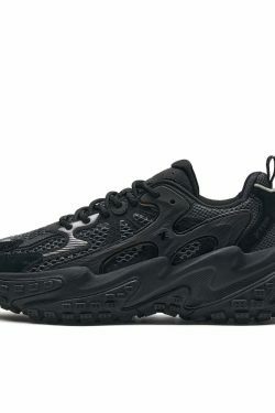 Y2K Aesthetic Coquette Style Cargo Skirt with Xtep Chinoiserie Sneakers