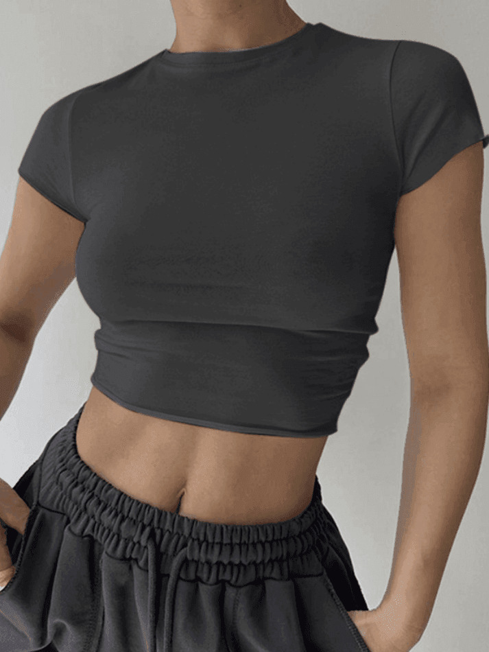 Y2K Aesthetic Coquette Style Cute Crop Top for Women - Grunge Fashion with Pastel Goth Vibes Y2K Aesthetic Coquette Style Cute Crop Top for Women - Grunge Fashion with Pastel Goth Vibes