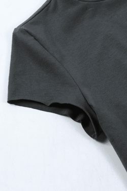 Y2K Aesthetic Coquette Style Cute Crop Top for Women - Grunge Fashion with Pastel Goth Vibes