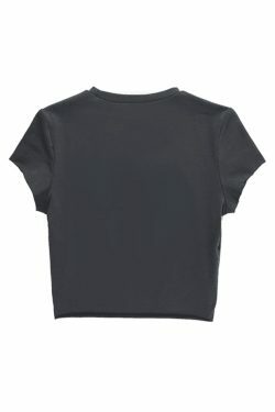 Y2K Aesthetic Coquette Style Cute Crop Top for Women - Grunge Fashion with Pastel Goth Vibes