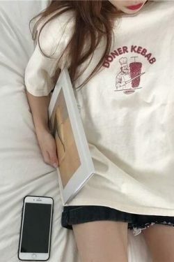 Y2K Aesthetic Coquette Style Doner Kebab Unisex T-Shirt