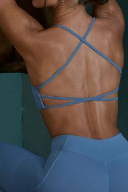 Y2K Aesthetic Coquette Style Elegant Classy Yoga Bra