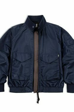 Y2K Aesthetic Coquette Style Flight Jacket for Women