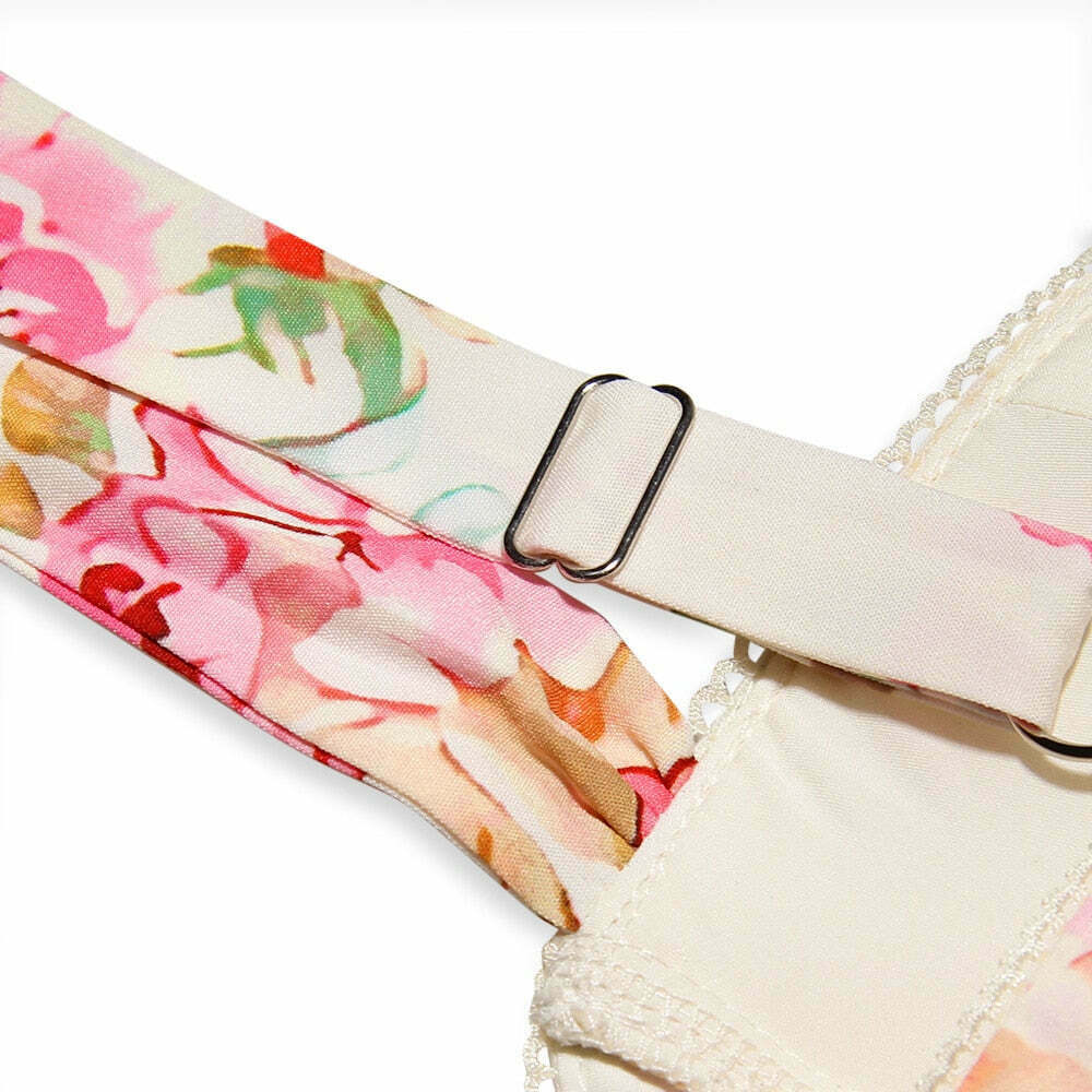 Y2K Aesthetic Coquette Style Floral Midi Dress for Women - Vintage Inspired Fashion Y2K Aesthetic Coquette Style Floral Midi Dress for Women - Vintage Inspired Fashion