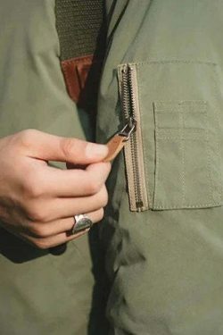 Y2K Aesthetic Coquette Style Grunge Fashion Cargo Skirt Hoodie - MA-1 Flight Jacket