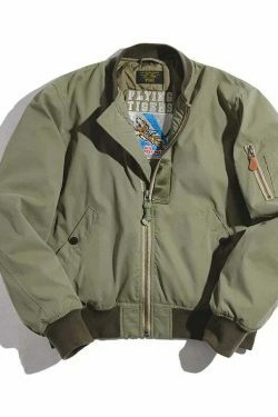 Y2K Aesthetic Coquette Style Grunge Fashion Cargo Skirt Hoodie - MA-1 Flight Jacket