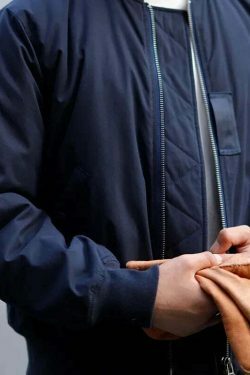 Y2K Aesthetic Coquette Style Grunge Fashion Cargo Skirt Hoodie - MA-1 Flight Jacket