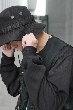 Y2K Aesthetic Coquette Style Grunge Hoodie - Croxx Official Bucket Hat
