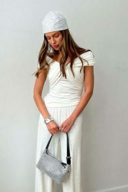 Y2K Aesthetic Coquette Style Grunge Outfits Cargo Skirt Cute Tops Pastel Goth Hoodie