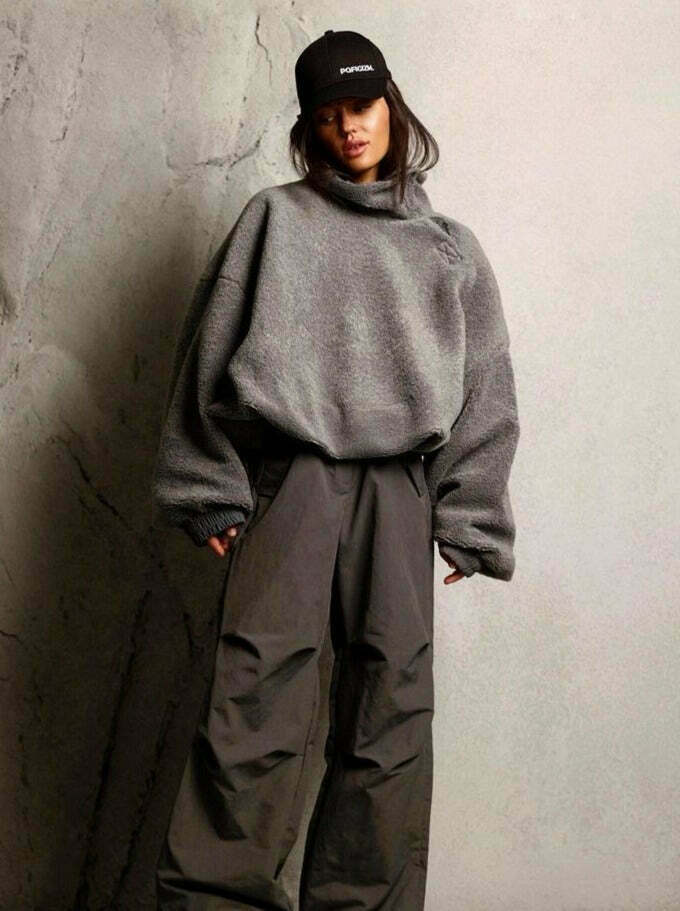 Y2K Aesthetic Coquette Style Half-Zip Hoodie for Women - Grunge, Pastel Goth, and Preppy Fashion Y2K Aesthetic Coquette Style Half-Zip Hoodie for Women - Grunge, Pastel Goth, and Preppy Fashion