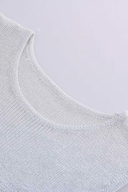 Y2K Aesthetic Coquette Style Metallic Tank Top - Grunge Fashion with Pastel Goth Vibe