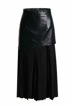 Y2K Aesthetic Coquette Style Pleated Skirt - Grunge Goth Fashion Cargo Skirt