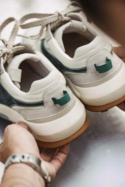 Y2K Aesthetic Coquette Style Retro Dad Sneakers for Niche Women Fashion