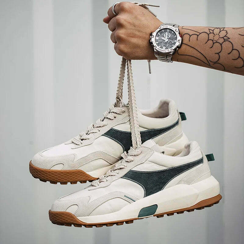 Y2K Aesthetic Coquette Style Retro Dad Sneakers for Niche Women Fashion